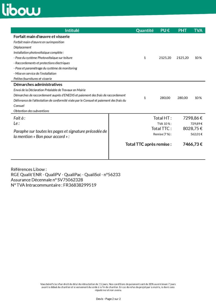 obtenez votre devis pour des panneaux photovoltaïques en ligne rapidement et facilement. comparez les prix et trouvez la solution énergétique adaptée à vos besoins tout en réduisant votre empreinte carbone.