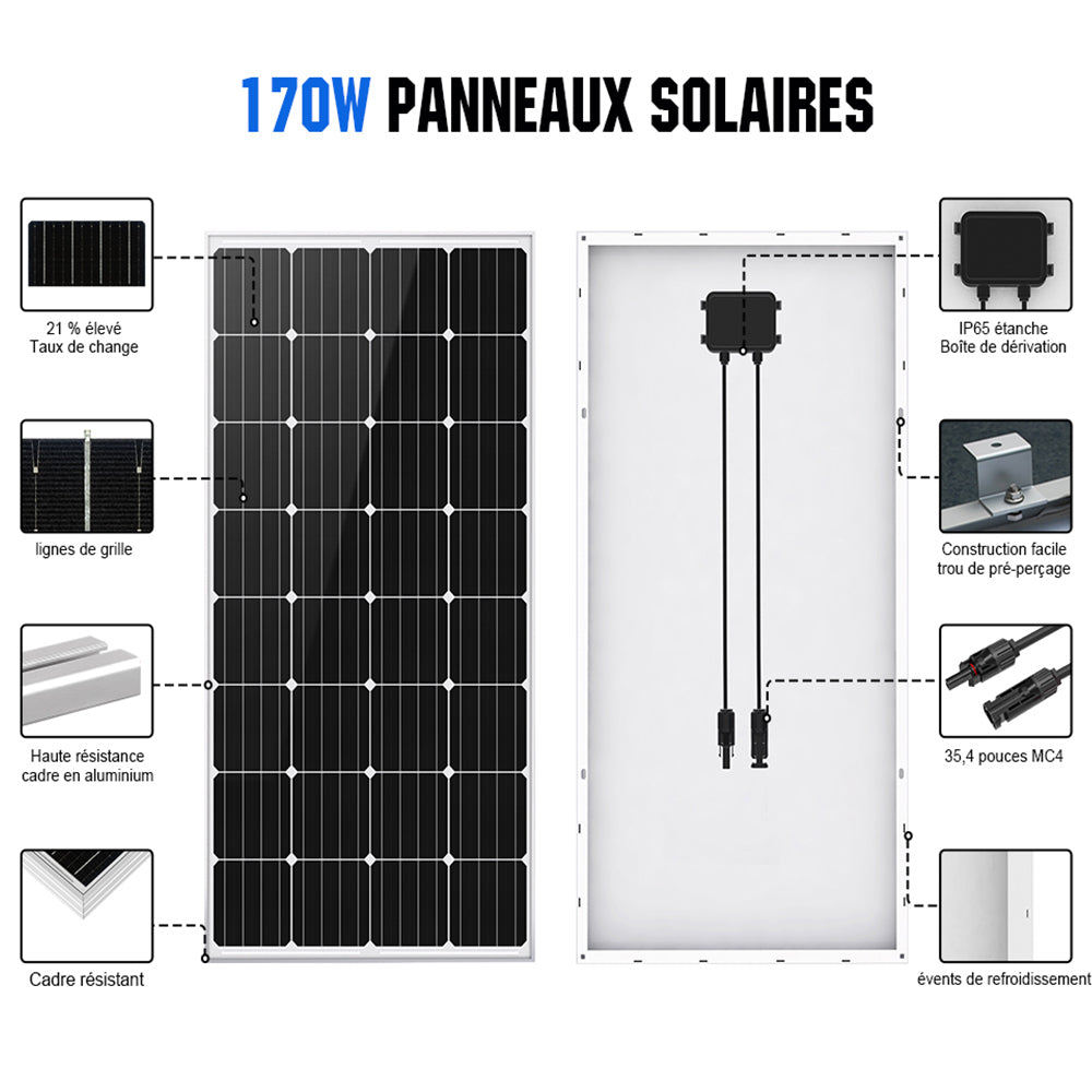 découvrez notre kit panneaux 3 kw, idéal pour maximiser votre production d'énergie solaire. offrant une installation facile et des performances optimales, ce kit est parfait pour les particuliers souhaitant réduire leur facture d'électricité et adopter une solution écologique. transformez votre maison en une source d'énergie renouvelable avec notre kit complet.