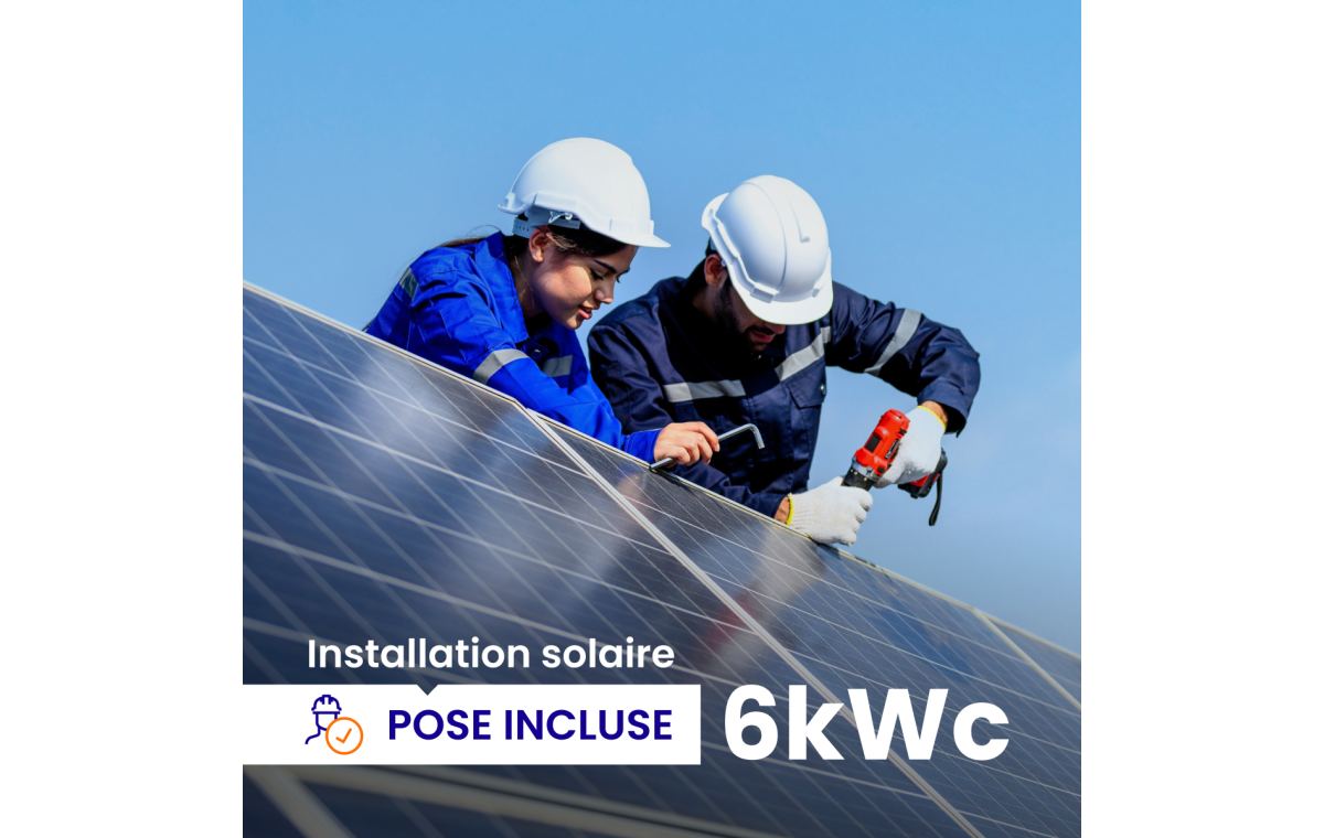 découvrez notre sélection de panneaux solaires adaptés pour une production de 6 kw. idéaux pour optimiser votre consommation énergétique et réduire vos factures d'électricité, nos panneaux offrent performance et durabilité. profitez d'une énergie renouvelable pour un avenir plus vert !