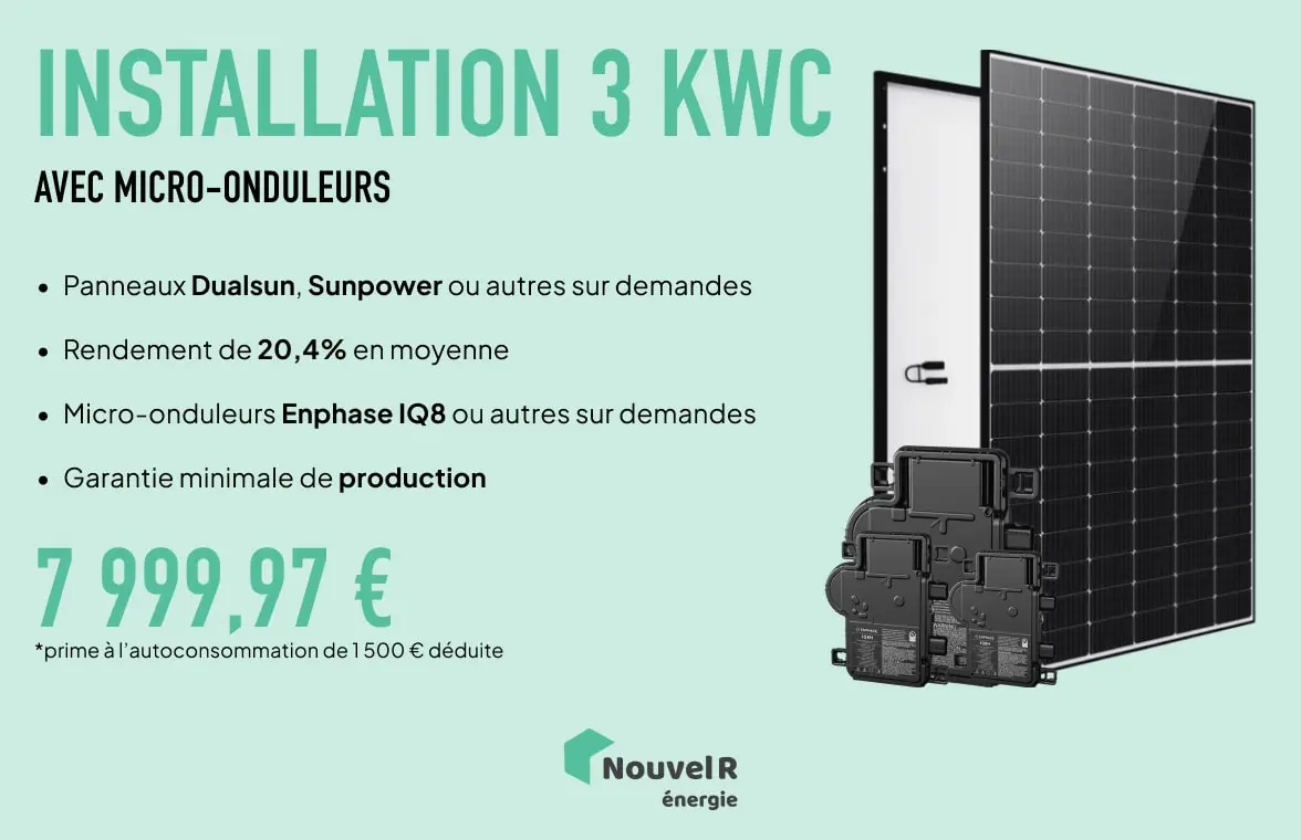 découvrez les prix des panneaux photovoltaïques de 3 kw et comment investir dans l'énergie solaire peut vous faire économiser sur vos factures d'électricité. comparez les options et faites un choix éclairé pour un avenir plus durable.