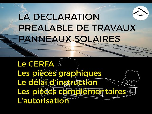 découvrez les étapes et conditions nécessaires pour obtenir une autorisation pour l'installation de panneaux photovoltaïques. informez-vous sur la réglementation en vigueur et les démarches à suivre pour profiter des énergies renouvelables tout en respectant les normes légales.