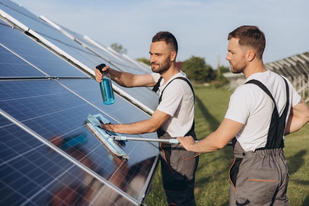 assurez un rendement optimal de vos panneaux photovoltaïques grâce à notre service professionnel de nettoyage. prolongez la durée de vie de vos installations solaires et maximisez leur efficacité avec notre expertise.