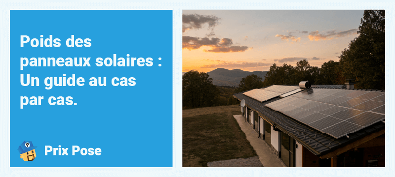 découvrez tout ce qu'il faut savoir sur le poids des panneaux photovoltaïques. apprenez comment le poids influence l'installation et la performance, et trouvez des conseils pour choisir les panneaux adaptés à vos besoins. maximisez l'efficacité de votre système solaire grâce à nos recommandations.