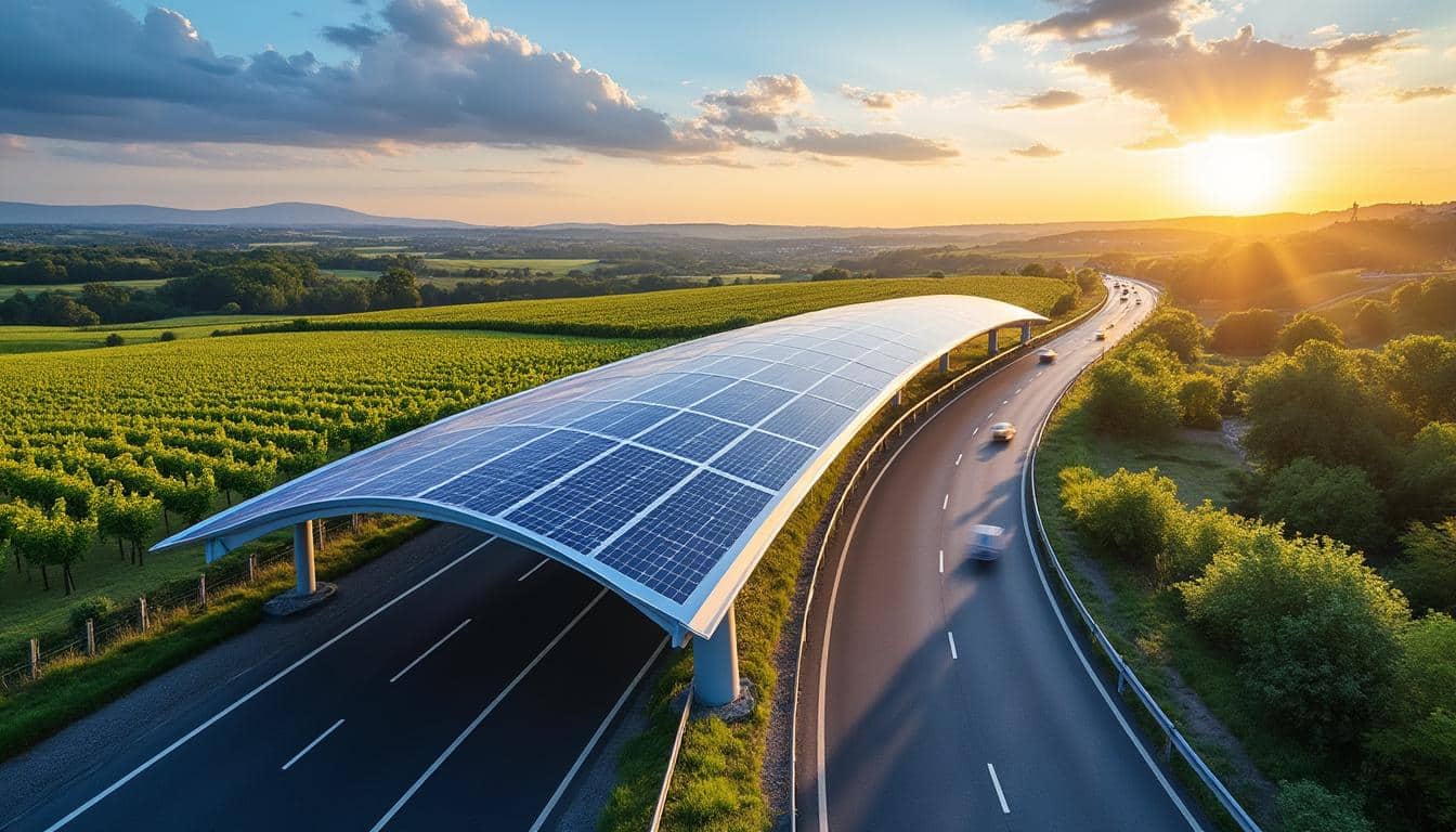 découvrez la route solaire innovante en corrèze, une solution écologique et durable qui révolutionne la production d'énergie renouvelable tout en améliorant les infrastructures routières.